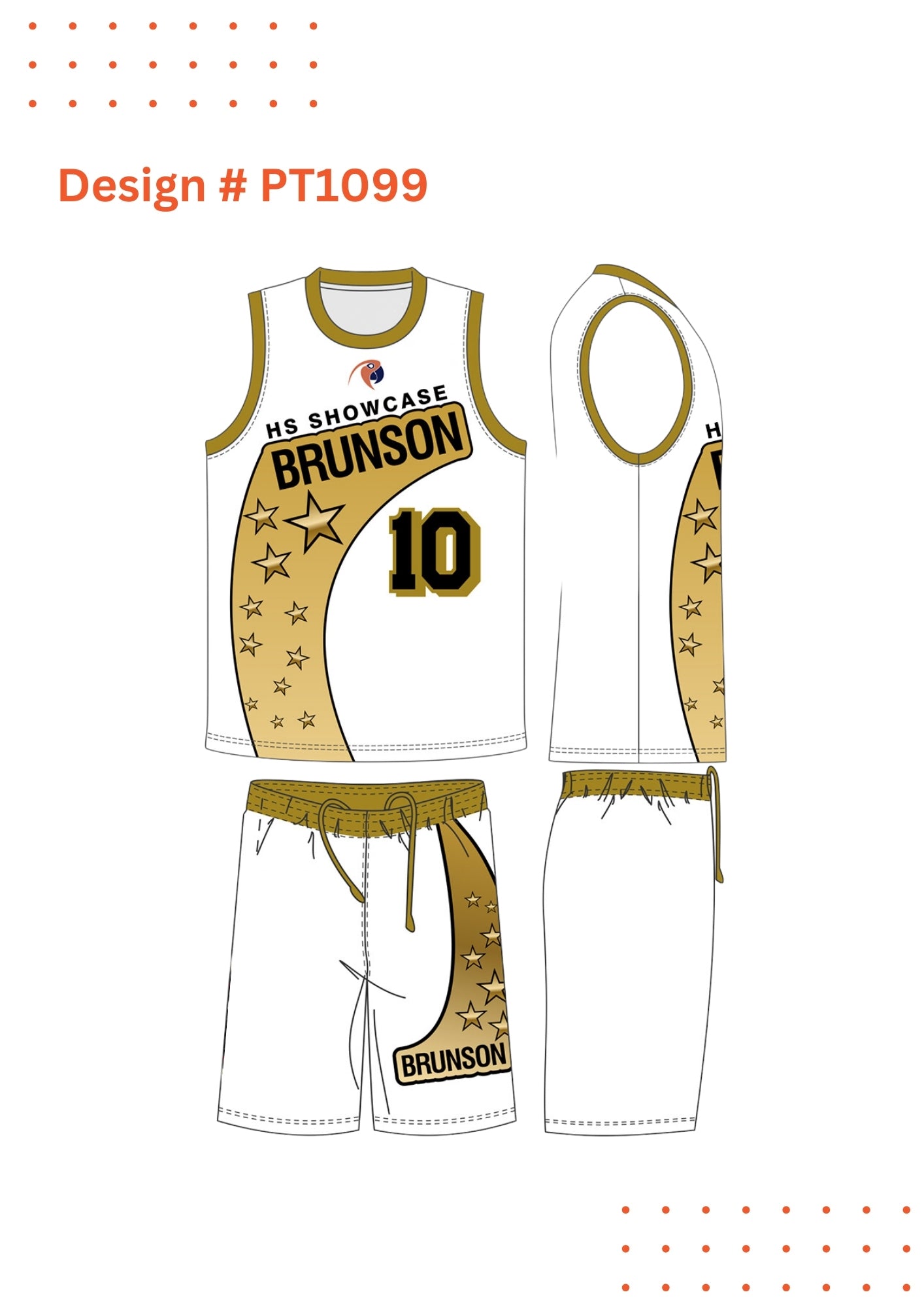 Custom Basketball Uniforms – Mockup Designs